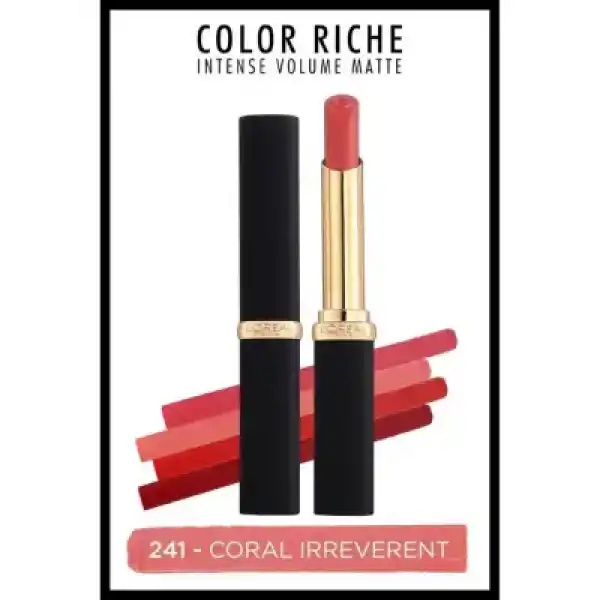 Loreal Paris Color Riche Intense Volume Matte Ruj - 241 CORAL IRREVERE
