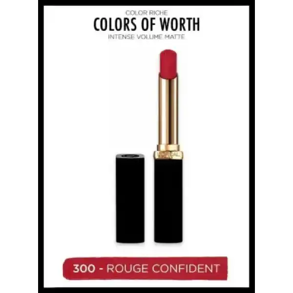Loreal Paris Color Riche Intense Volume Matte Ruj - 300 Rouge Confident