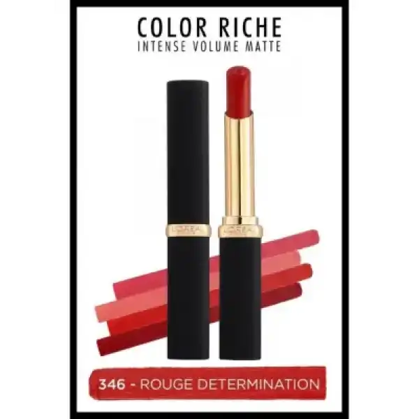 Loreal Paris Color Riche Intense Volume Matte Ruj - 346 Rouge Determination