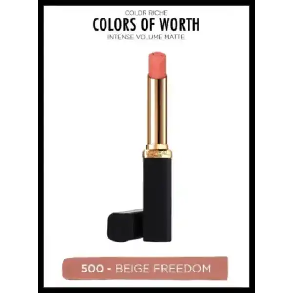 Loreal Paris Color Riche Intense Volume Matte Ruj - 500 Beige Freedom