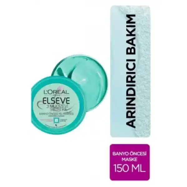 Loreal Paris Elseve Mucizevi Kil Maskesi 150 ml