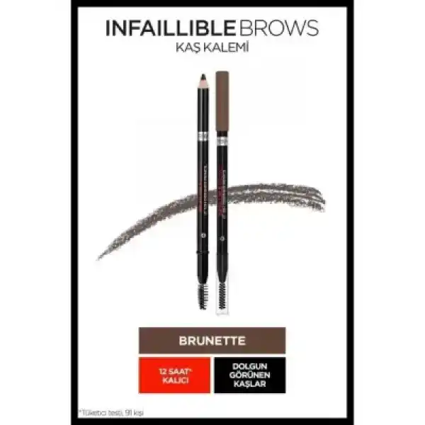 Loreal Paris Infaillible Brows Kaş Maskarası 03 Brunette