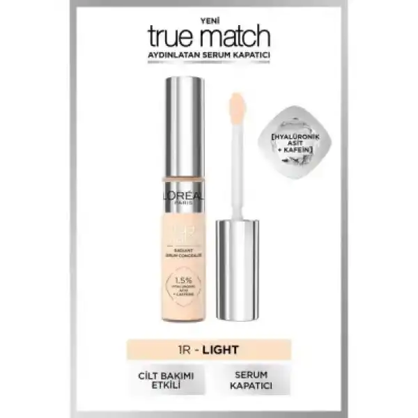 Loreal Paris True Match Aydınlatan Serum Kapatıcı - 1R Light