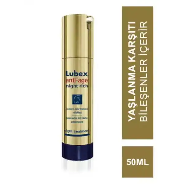 Lubex Anti Age Night Rich 50 ml
