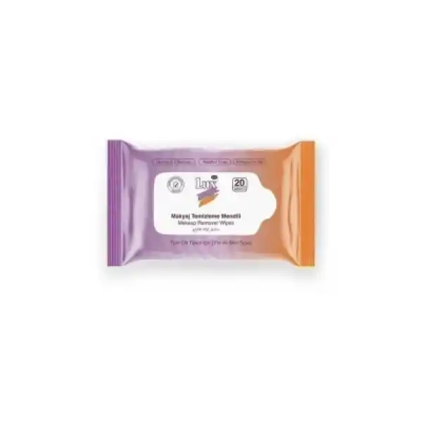 Lüx Makyaj Temizleme Mendili 20li
