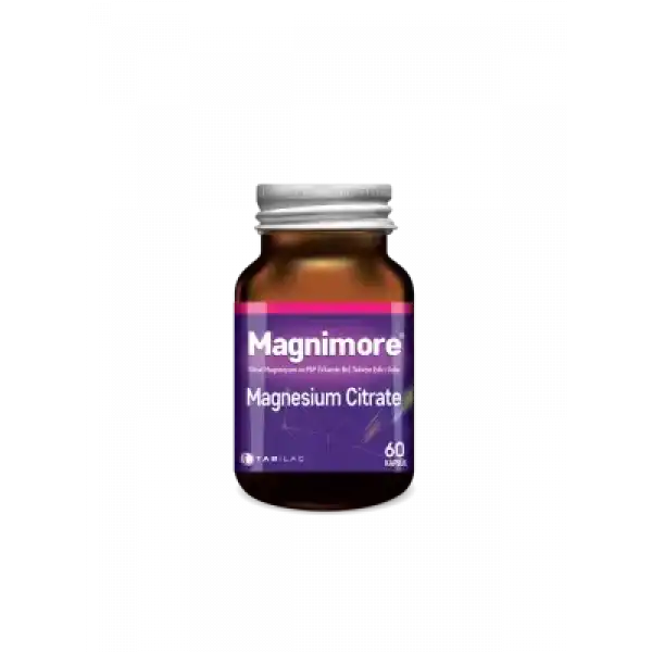 Magnimore Magnesium Citrate&P5P 60 Kapsül