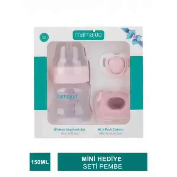 Mamajoo Mini Hediye Seti 150 ml - Pembe -