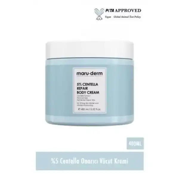 Maruderm %5 Centella Onarıcı Vücut Kremi 400 ML