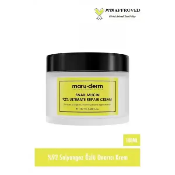 Maruderm %92 Salyangoz Özlü Onarıcı Krem 100 ML