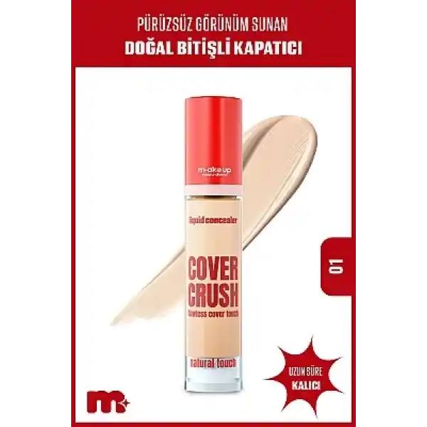Maruderm Flawless Touch Liquid Concealer No 01 – Doğal Bitişli Sıvı Kapatıcı
