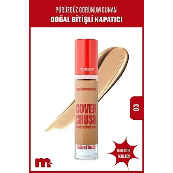 Maruderm Flawless Touch Liquid Concealer No 03 – Doğal Bitişli Sıvı Kapatıcı