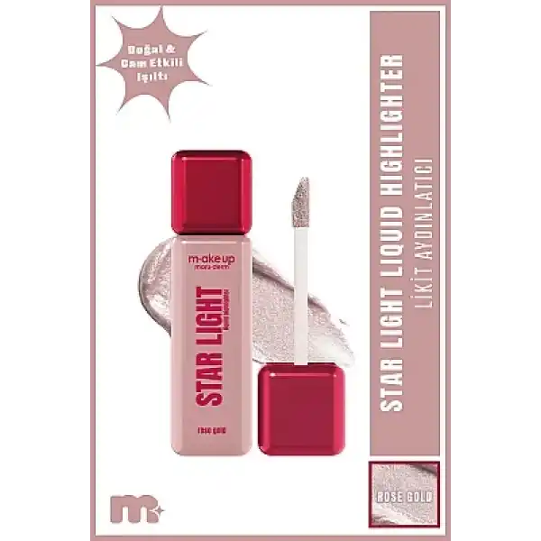 Maruderm Islak Bitişli Likit Aydınlatıcı - Highlighter Rose Gold
