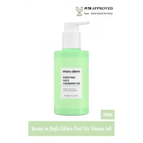 Maruderm Karma Ve Yağlı Ciltlere Özel Salisilik Asit Yüz Temizleme Jeli 200 ml