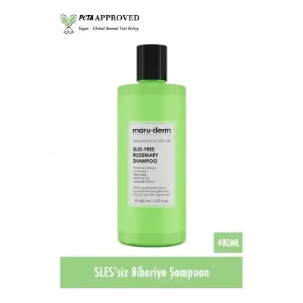 Maruderm SLES-Free Rosemary Shampoo 400 ML
