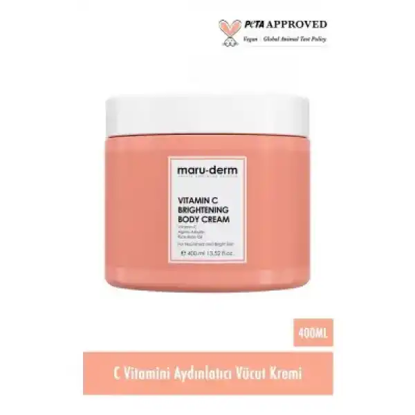 Maruderm Vitamin C Aydınlatıcı Vücut Kremi 400 ML