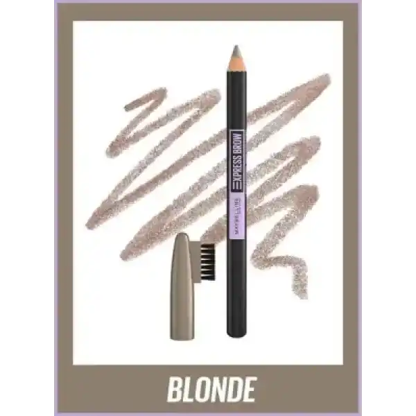 Maybelline New York Express Brow Shaping Pencil Kaş Kalemi - 02 Blonde