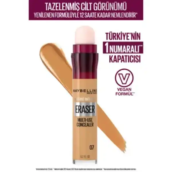 Maybelline New York Instant Anti Age Eraser Kapatıcı - 07 Sand 6.8 ml