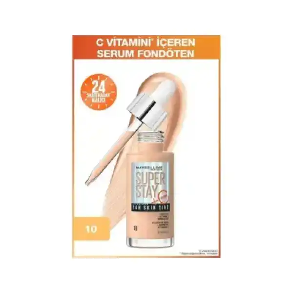 Maybelline New York Super Stay Skin Tint Fondöten - 10 30ml