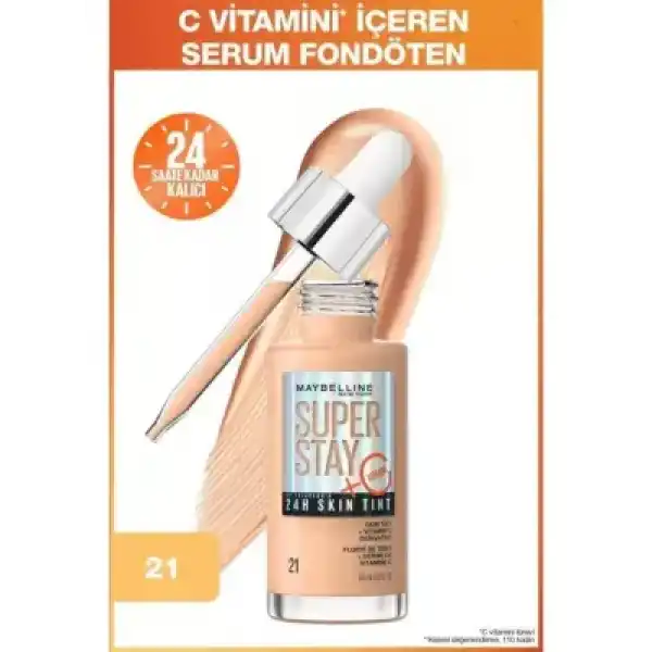Maybelline New York Super Stay Skin Tint Fondöten - 21 30ml