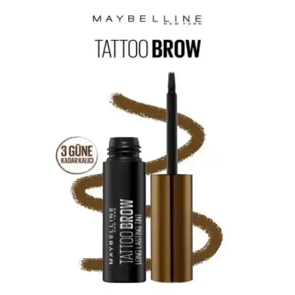 Maybelline New York Tattoo Brow Geçici Kaş Dövmesi - Açık Ton