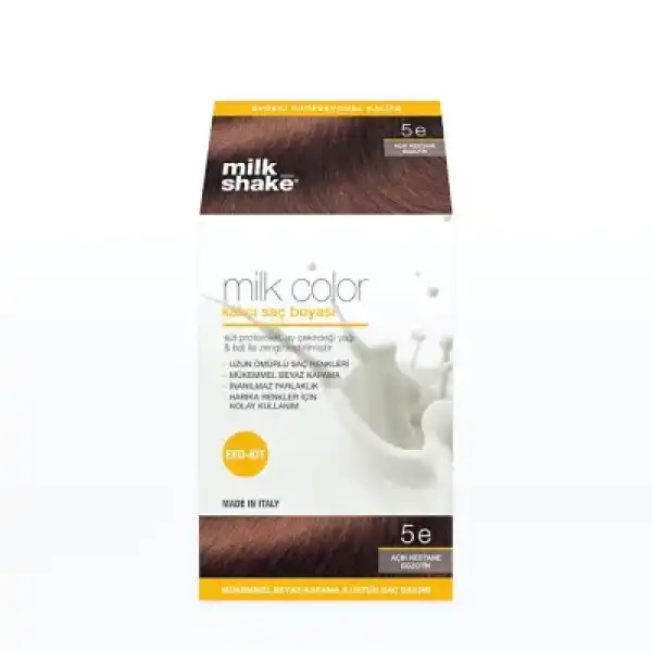Milk Shake Milk Color Eko Kit Saç Boyası Açık Kestane - 5 (KÖPÜKSÜZ)