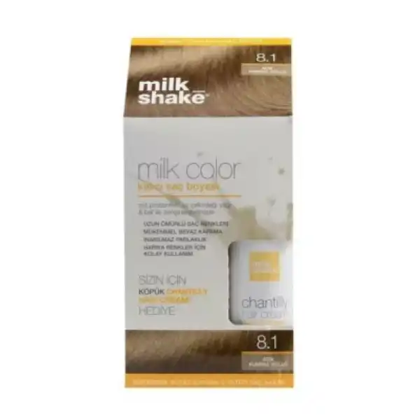 Milk Shake Profesyonel Kalitede Ev Tipi Saç Boyası 50 Ml Saç Köpüğü Hediyeli