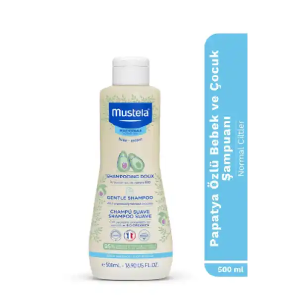Mustela Gentle Papatya Özlü Şampuan 500 ml