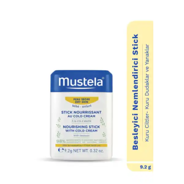 Mustela Nourishing Stick With Cold Cream Besleyici Stick 9,2 gr