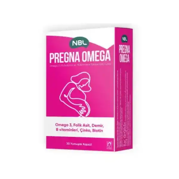 NBL Pregna Omega 30 Kapsül