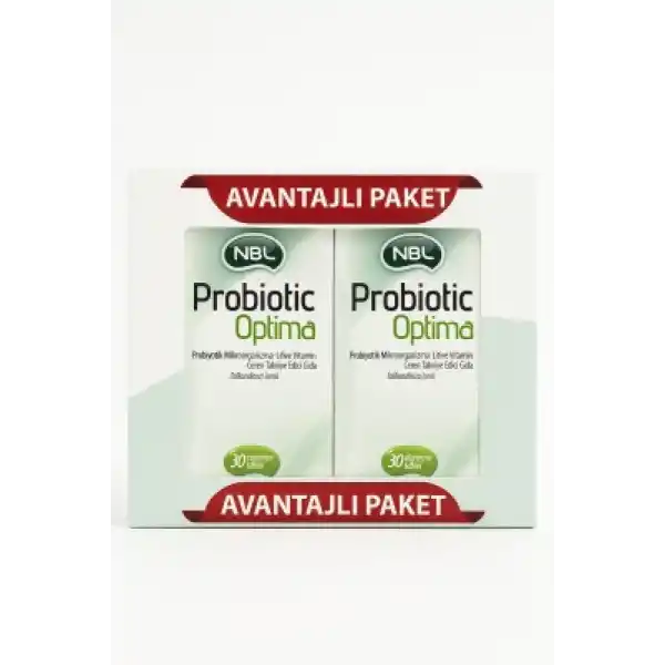 NBL Probiotic Optima Avantajlı Paket 30 + 30 Çiğneme Tableti