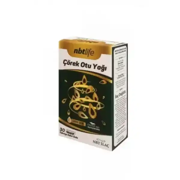 Nbt Life Çörek Otu Yağı 30 Kapsül