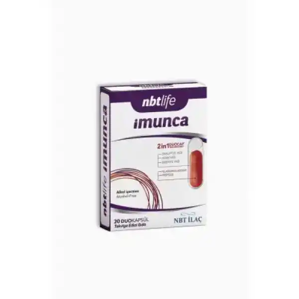 Nbt Life İmunca 20 Duo Kapsül