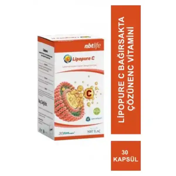 Nbt Life Lipopure C 30 Kapsül