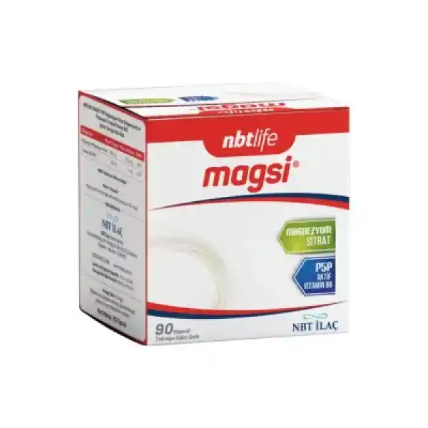 Nbt Life Magsi+P5P 90 Kapsül