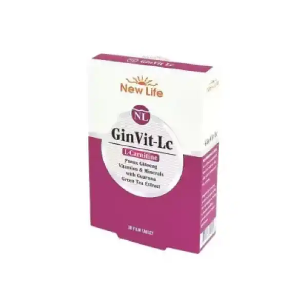 New Life GinVit-Lc 30 Tablet