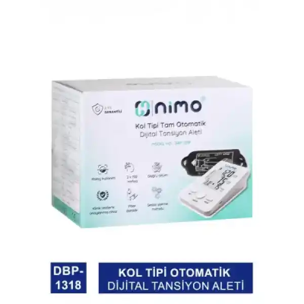 Nimo Kol Tipi Otomatik Dijital Tansiyon Aleti - DBP-1318 -