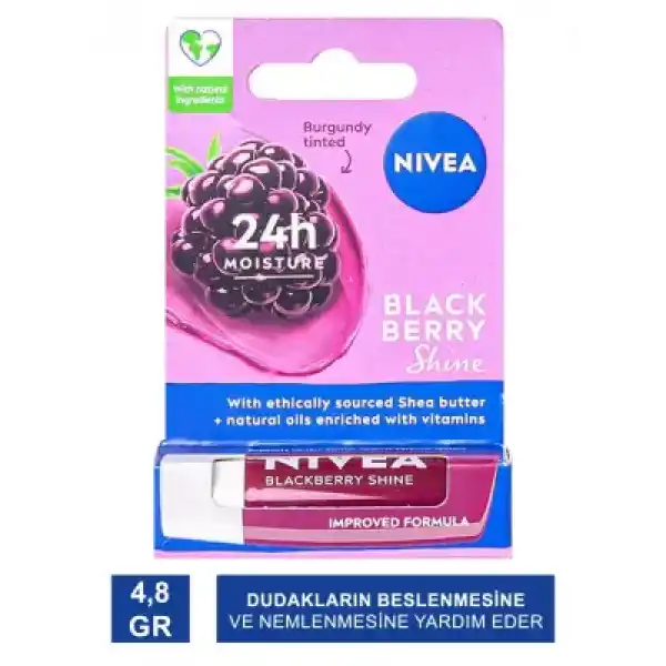 Nivea Blackberry Böğürtlen Lip Stick 4,8gr