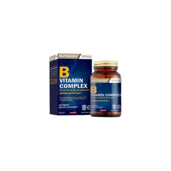 Nutraxin B Complex Vitamin 60 Kapsül