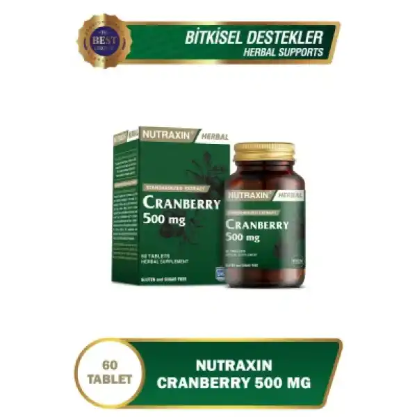 Nutraxin Cranberry 500 mg 60 Tablet