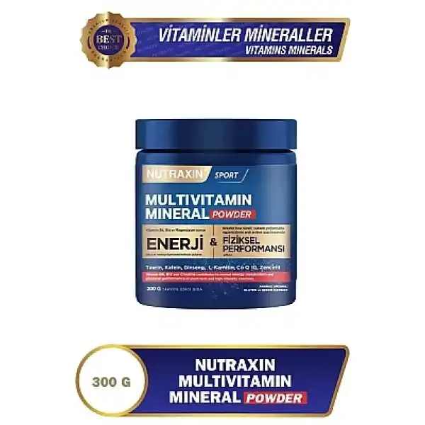 Nutraxin Multivitamin Mineral Powder 300 Gr