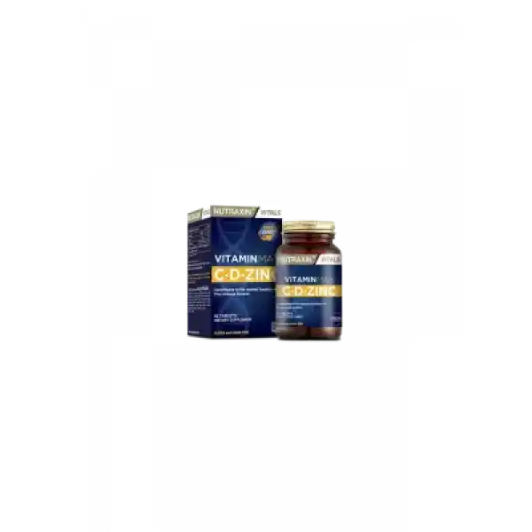Nutraxin Vitamin Max C.D.Zinc 60 Tablet