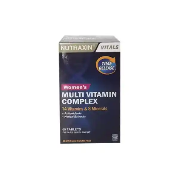 Nutraxin Womens Multi Vitamin Complex 60 Tablets
