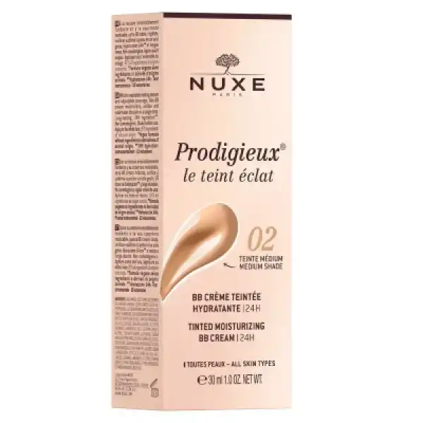 Nuxe Prodigieux Tinted Moisturizing BB Cream - 02 Medium 30 ml