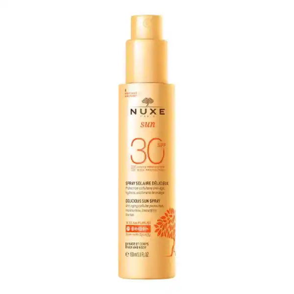 Nuxe Sun Spf30 Güneş Koruyucu Yüz ve Vücut Sütü Spreyi 150 ml