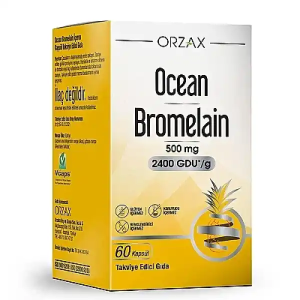 Ocean Bromelain 500mg 60 Kapsül