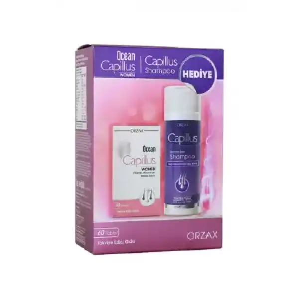 Ocean Capillus Women 60 Tablet + Capillus Şampuan Hediyeli