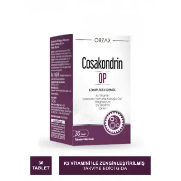 Ocean Cosakondrin OP K2 Vit. + Ca Complex 30 Tablet