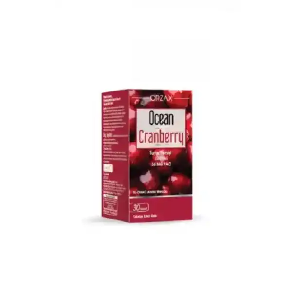 Ocean Cranberry Turna Yemişi Ekstresi 36 mg Pac 30 Tablet