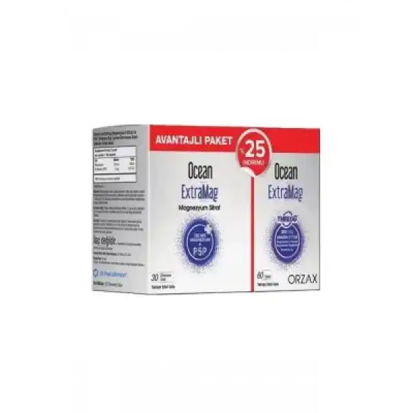 Ocean Extramag 30 Saşe + Extramag Threog 60 Tablet