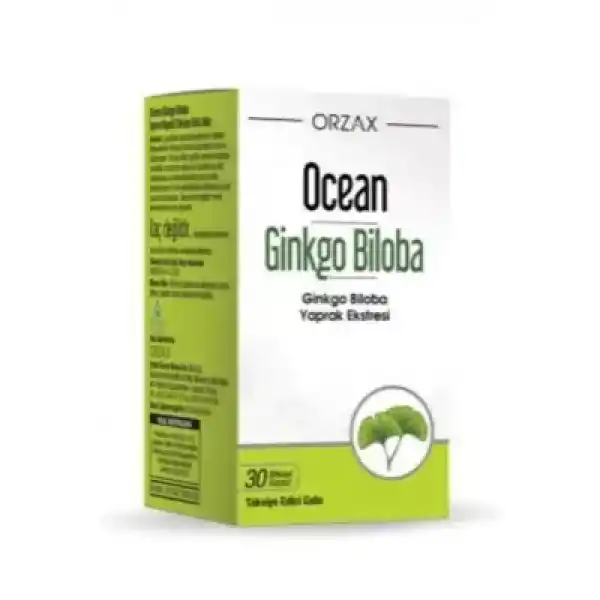 Ocean Ginkgo Biloba 30 Kapsül